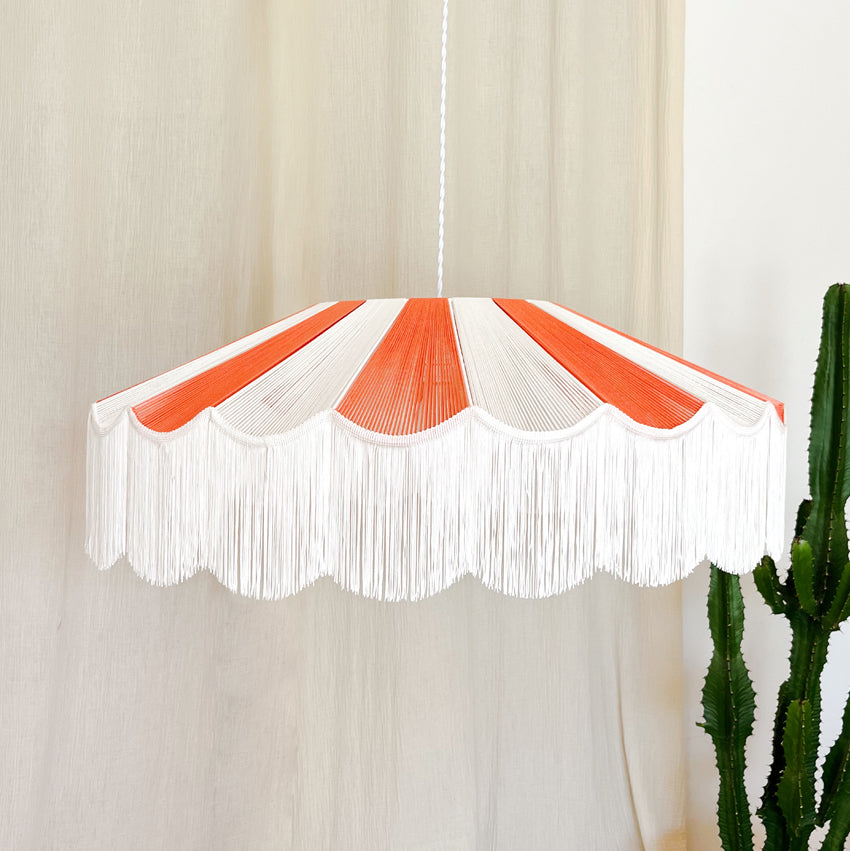 Suspension tissée en coton Capri