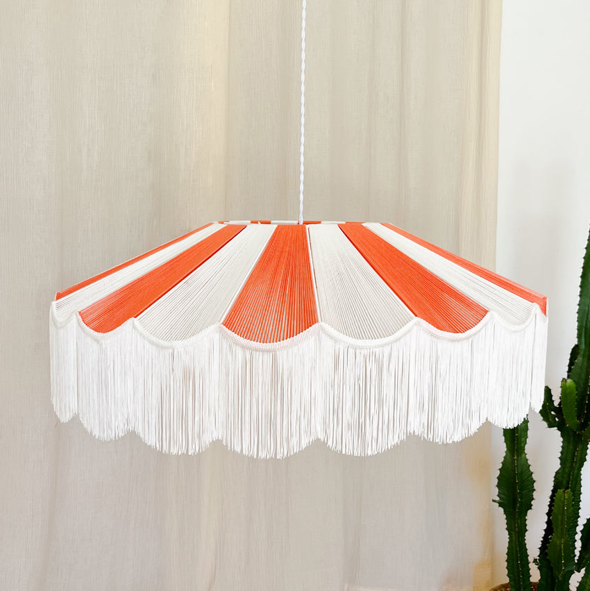 Suspension tissée en coton Capri