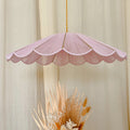 Suspension tissée en coton Dahlia small