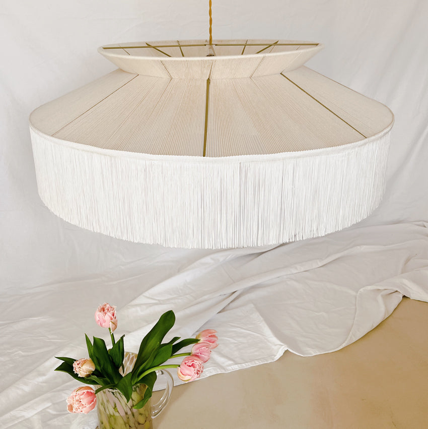 Suspension tissée en coton Huahine