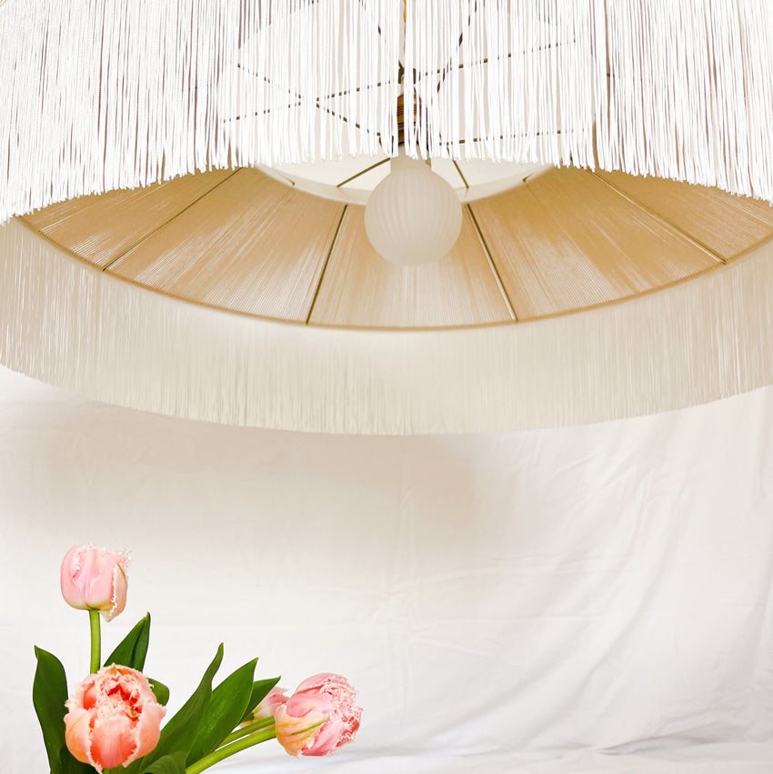 Suspension tissée en coton Huahine