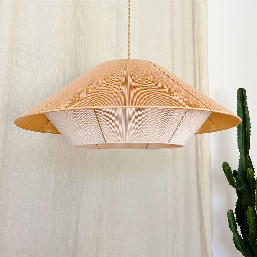 Suspension tissée en coton Luz