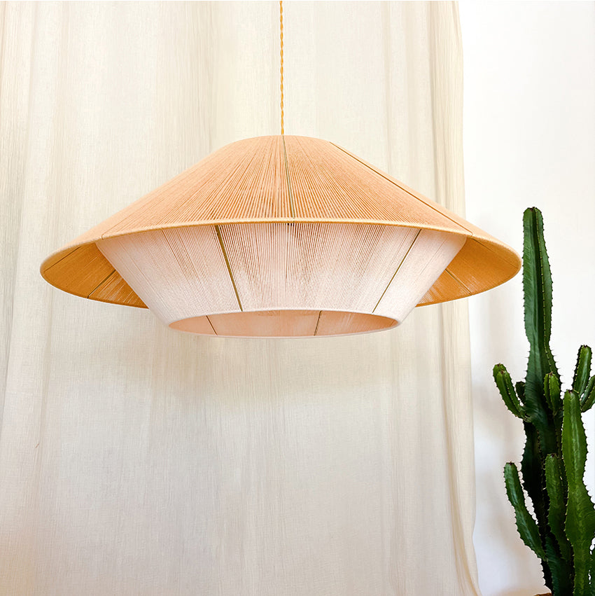 Suspension tissée en coton Luz