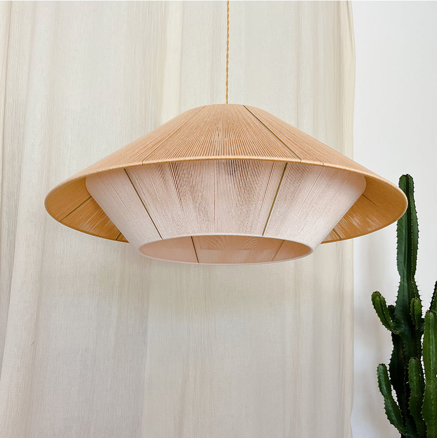Suspension tissée en coton Luz