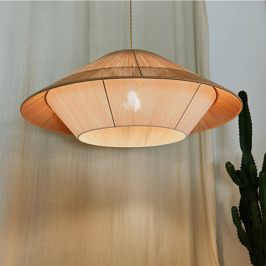 Suspension tissée en coton Luz