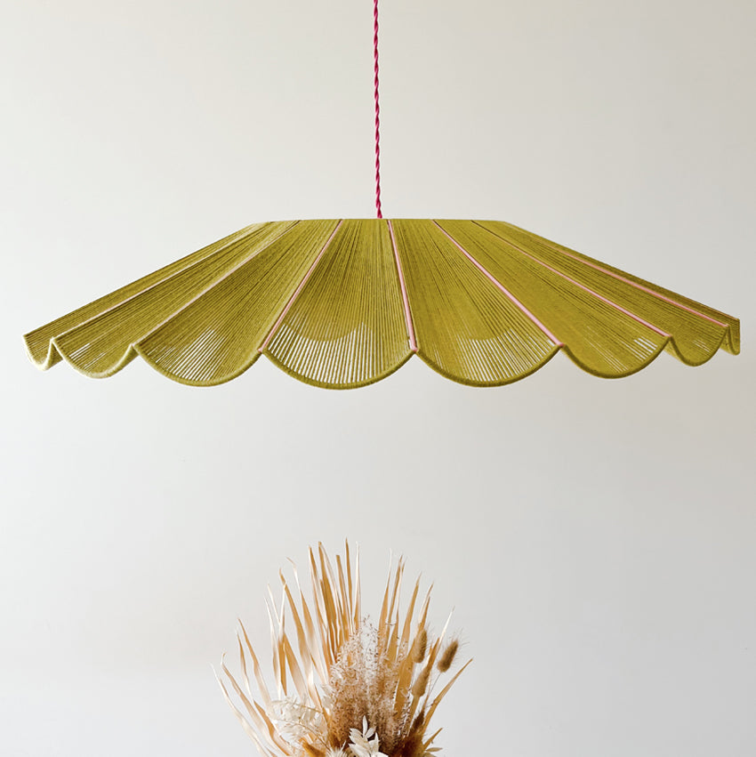 Suspension en coton tissé Liane 
