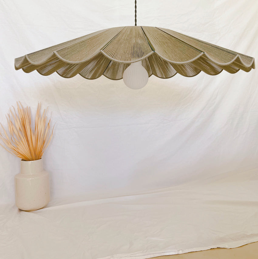 Suspension tissée en coton Palma