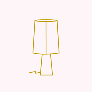 Lampe à poser - structure 08