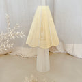 Lampe à poser tissée en coton Taro