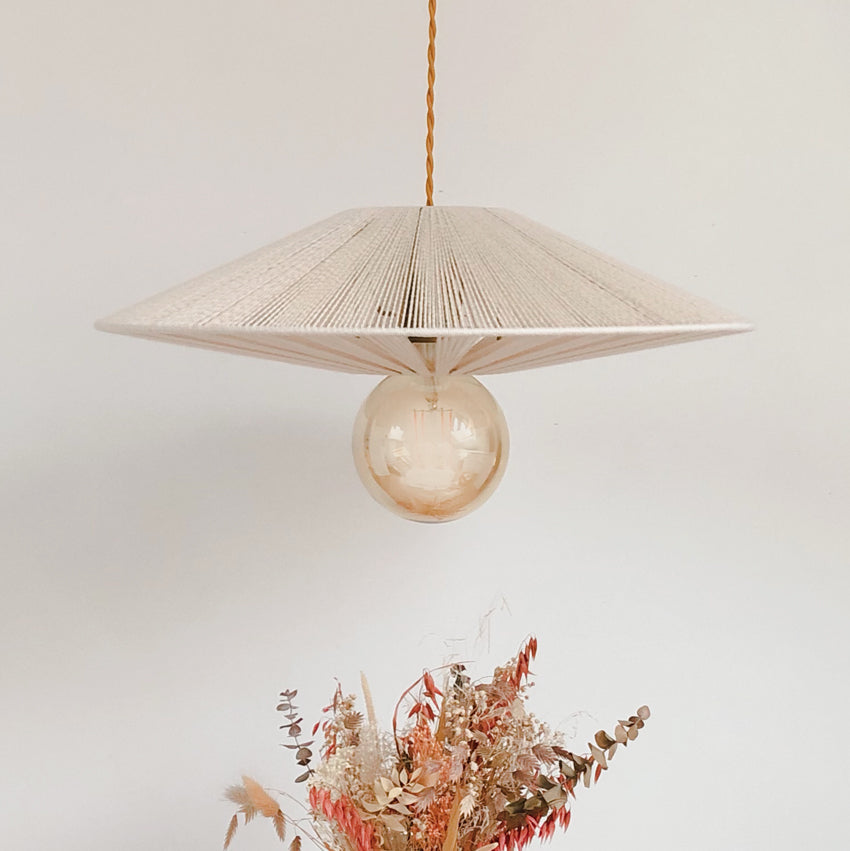 Suspension tissée en coton Manava